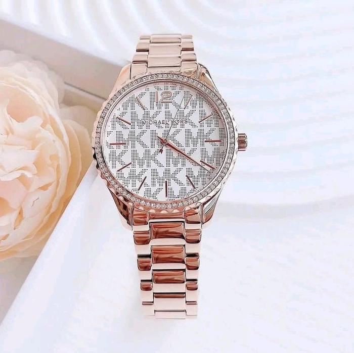 Ready MK Watch mk7297 RoseGold Women