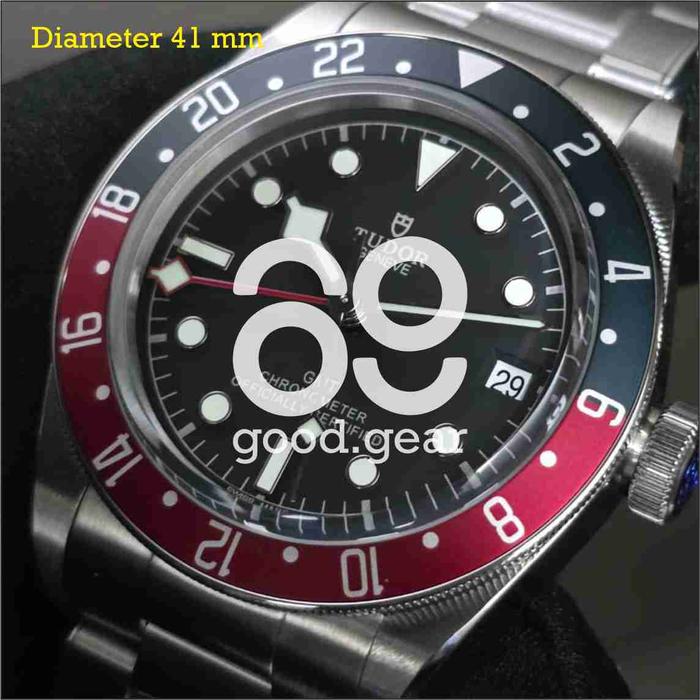 Tudor Goodgear Watch BB41 GMT Automatic Diameter 41mm Caliber MT5612Z Tali Oyster Kaca Saphire Bahan
