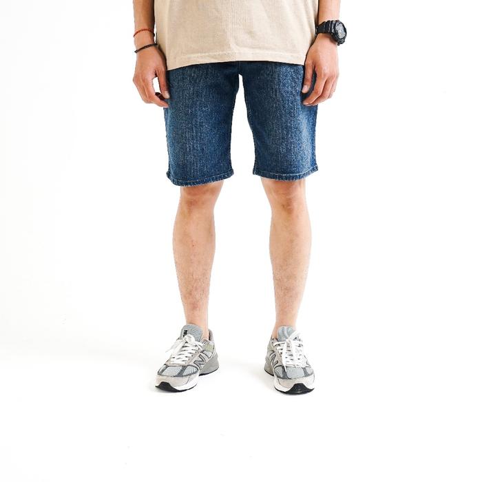 Port Replay Celana Jeans Pendek Pria Denim Rigid Kite