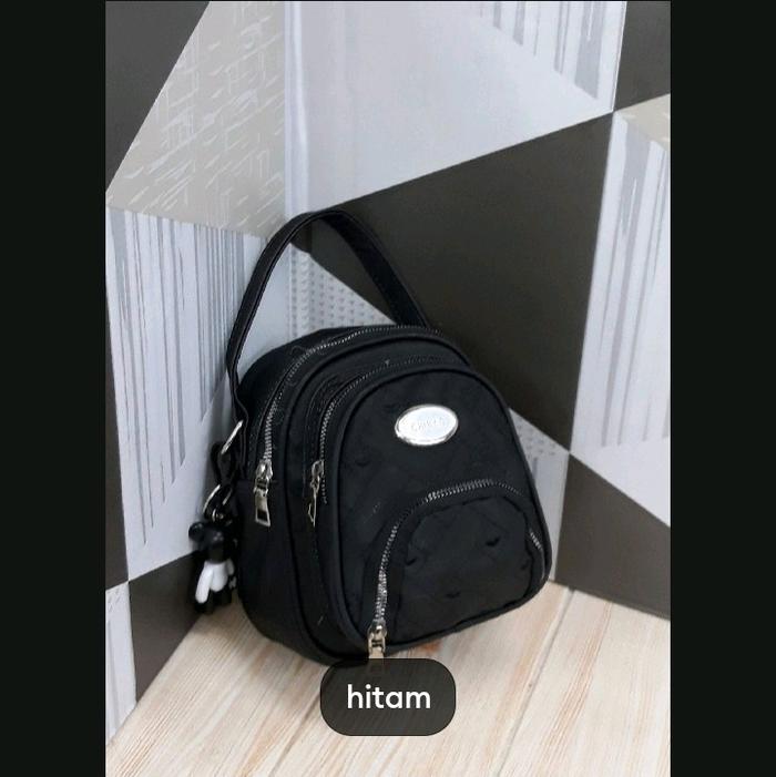 TAS RANSEL CHIBAO/BUAYA RENDOM 3IN1 3 RUANG FREE ACC IMPORT SIZE 22X18CM