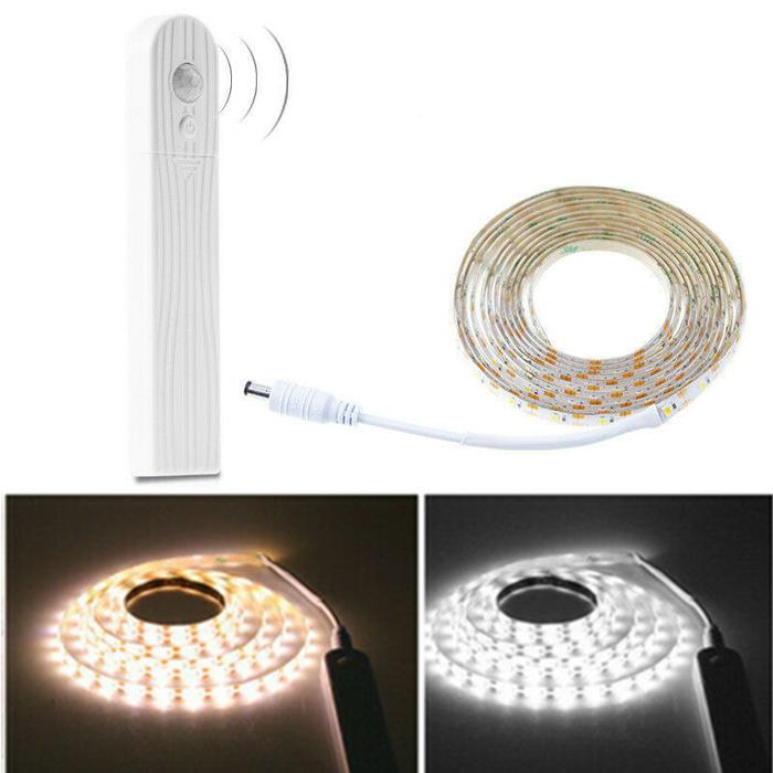 120LEDS PIR Motion Sensor 2835 SMD LED Strip Light For Kitchen LED