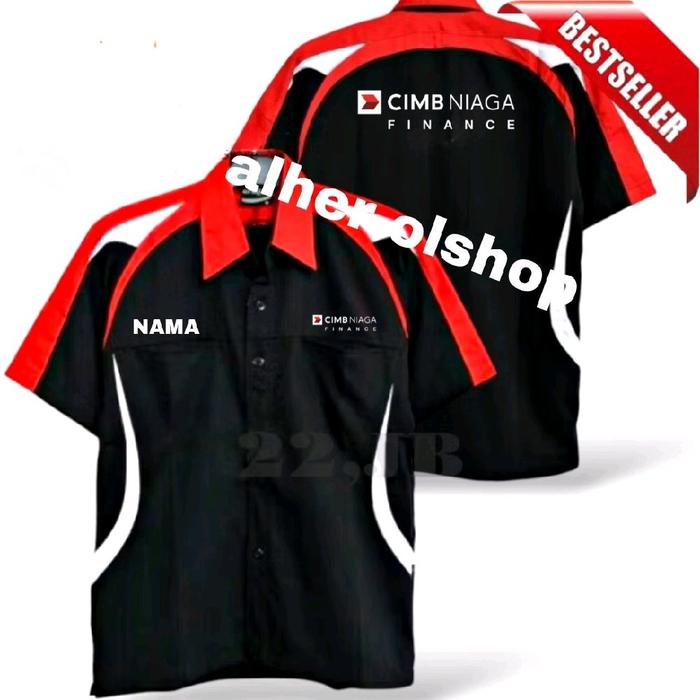 kemeja CIMB niaga finance baju CIMB niaga finance seragam CIMB niaga finance kemeja kerja CIMB niaga