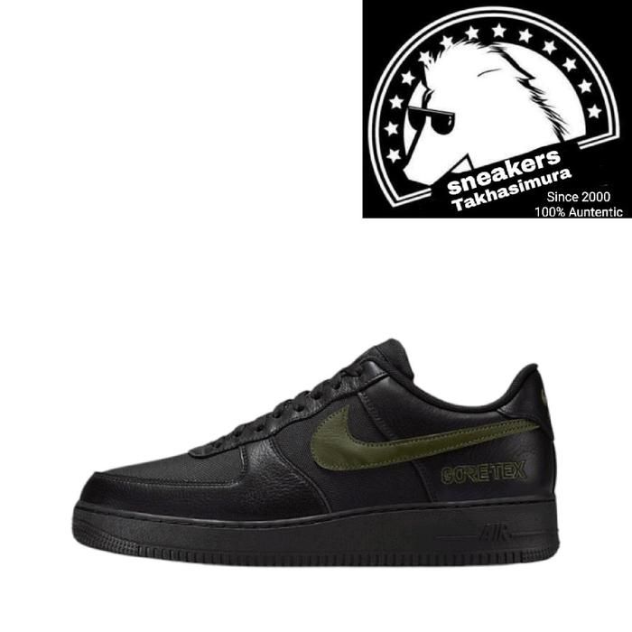 Air Force 1 Low Goretex Black Cargo Khaki