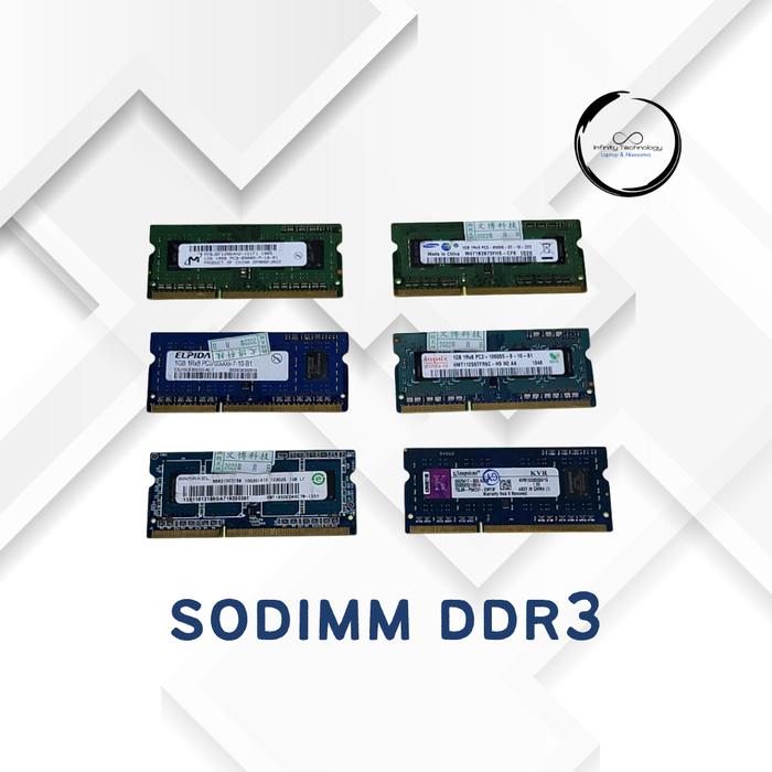 Ram Sodimm Laptop Ddr2 Ddr3 1 Gb