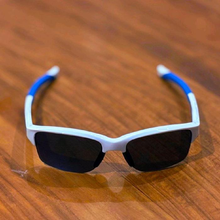 OAKLEY HALFLINK (A) Polished White - Ice Iridium sunglasses size 61-13-140 no Ducati Kawasaki KTM