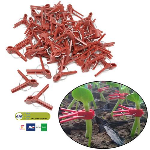 PREMIUM Grafting Clip 50 pcs clips Klip Okulasi Sambung Pucuk Penjepit Okulasi 117A
