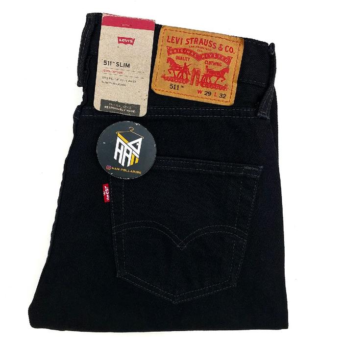Levı 's  511 Black Slim Fit Jeans