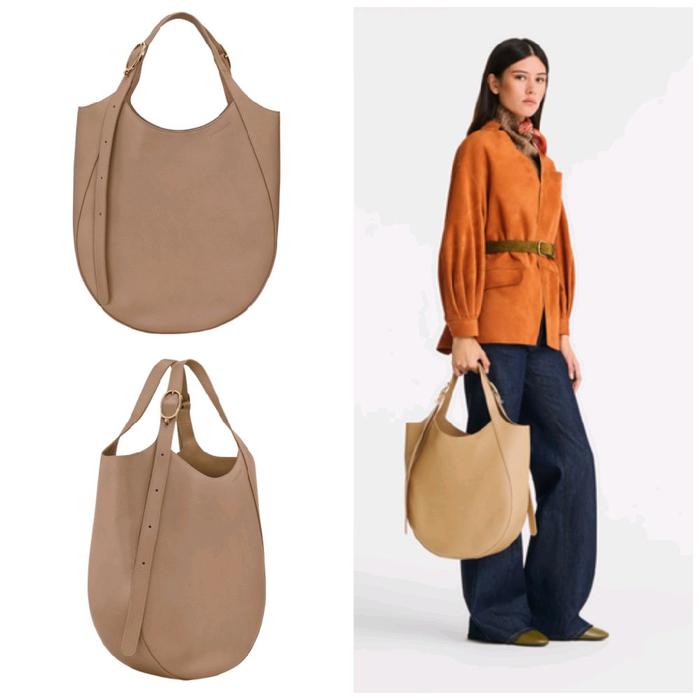 Lc Le Foulonne XL Tote Bag / Biscuit