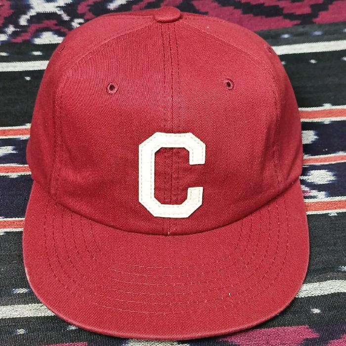 Topi Covernat C Logo Maroon 6 Panel Hat Second Original