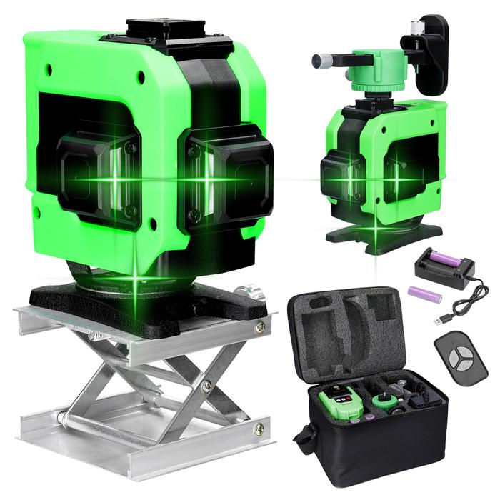 KKmoon 12 Lines 3D Laser Level 3° Self-leveling LaserLevel Machine