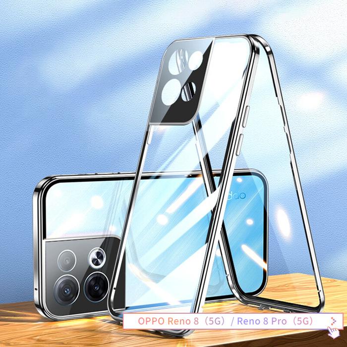 Casing Pelindung Magnetik untuk OPPO Reno 8 5G Reno 8 Pro 5G Reno 8T