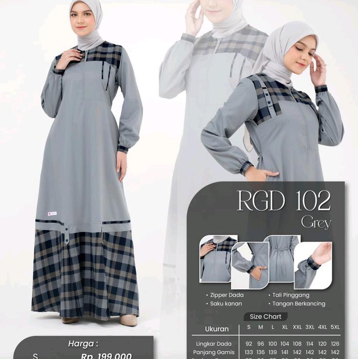 Rauna Gamis Terbaru RGD 102