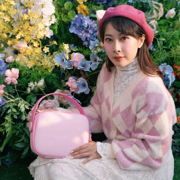 Fungoofun Original DIY Jelly F523 Tas Cosmetic Wanita Fungoo Tas Make Up Unik Praktis EVA 26.6x19.7x