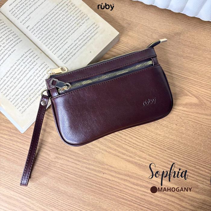 RUBY - DOMPET 2 RUANG SOPHIA MUAT HP - DOMPET WANITA MUAT HP