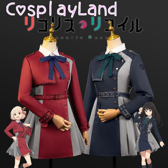 Cosplay Anime Lycoris Recoil Wig Cosplay Inoue Takina Nishikgi