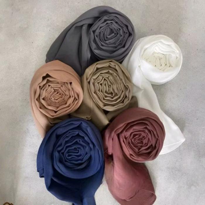 Hijab PHASMINAH Dubai Shawl // Phasminah Arabian Voile//Phasminah viscose paris Pashmina Dewasa Musl
