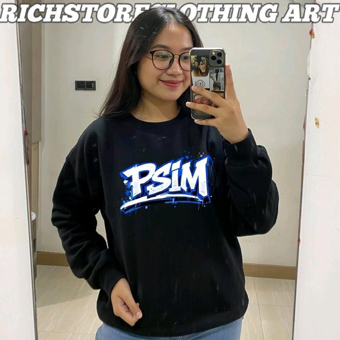 Crewneck sweater Psim yogyakarta/ Brajamusti 1929 psim football