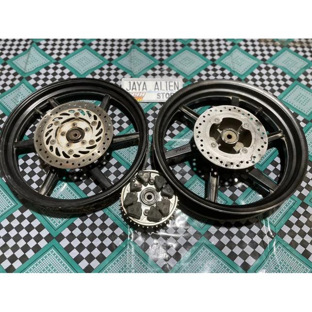 Velg Pelek Fullset Depan Belakang Tapak Lebar SPRINT Motor Vixion New Nva Nvl CB 150 R OLD Megapro N