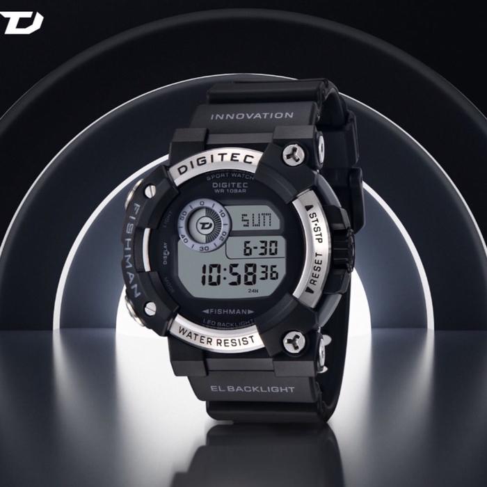 DIGITEC FISHMAN DG 5150 / DG-5150 / DG-5150T / Tahan Air Watch Jam Tangan ORIGINAL Pria Water Resist