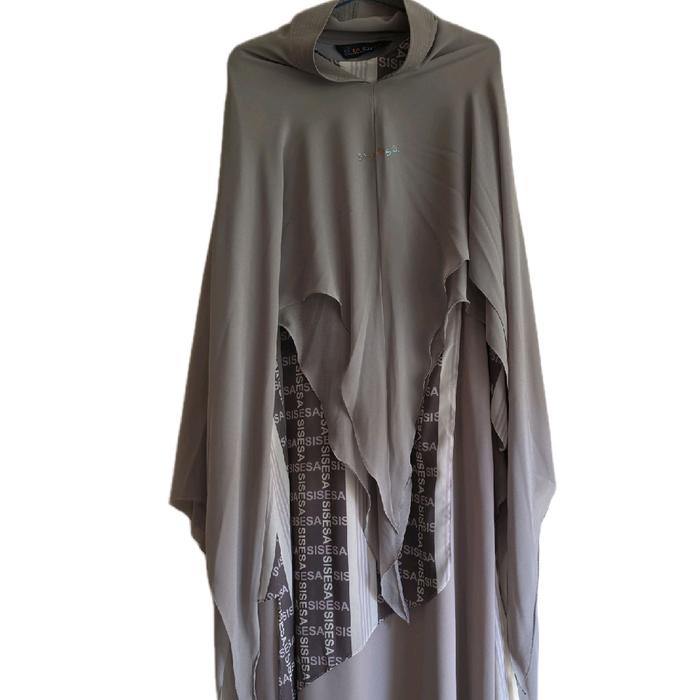 gamis set sisesa original Muslim Wanita Syari Dress