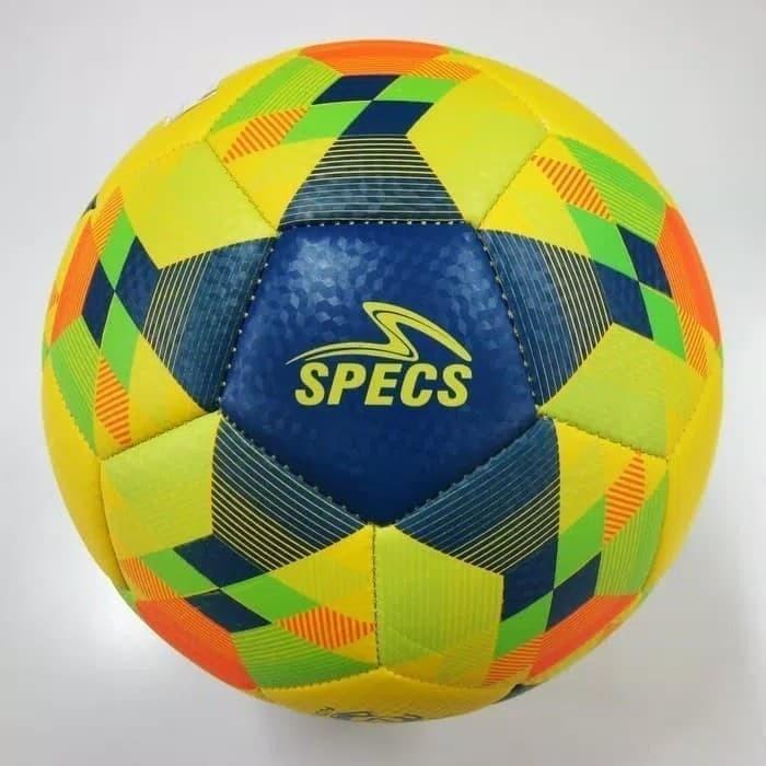 BOLA FUTSAL - SPECS RADIATE FS BALL ORIGINAL WHITE DAN YELLOW JAHIT SIZE 4