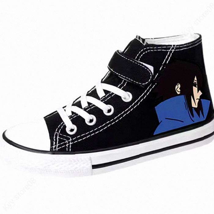 sepatu karakter NARUTO model boot bot warna hitam cocok untuk semua tersedia untuk anak-anak cewe da