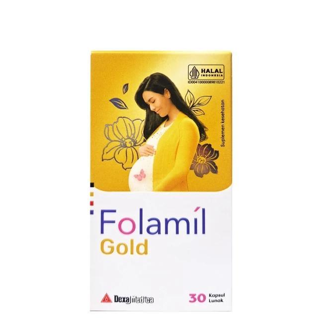 PROMO GUYS Folamil Genio - Folamil Gold - Suplemen Kesehatan Ibu Hamil & Menyusui PREMIUM