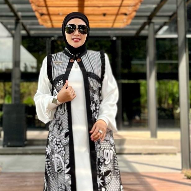 Lataina Batik Dress Premium by Sogan Batik Rejodani