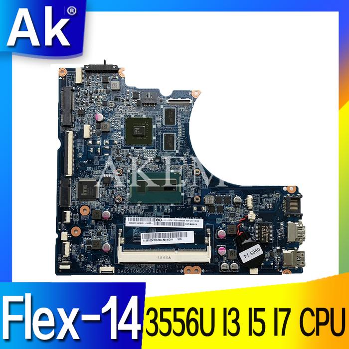 Motherboard Laptop KDK untuk Lenovo Flex-14 Motherboard Asli