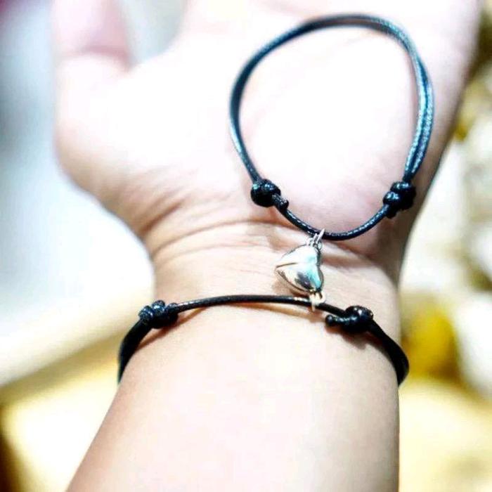 Gelang pasangan kekasih couple magnet love terbaru aesthetic lucu n keren gelang intunk sahabat best