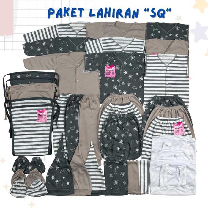 Risyababystore Perlengkapan bayi lahir lengkap /Paket 1 lusin BAJU BAYI SNI/ Grosir baju bayi newbor
