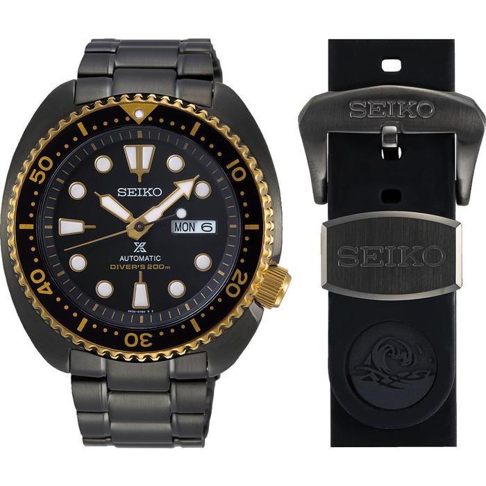 Seiko Prospex SRPD50 / SRPD50K Turtle Black Gold Limited Edition 1000