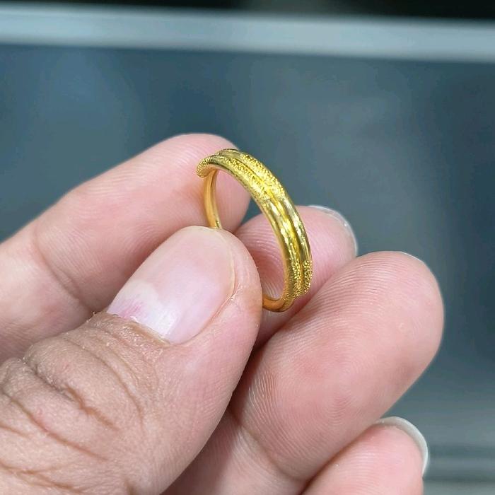 cincin lilit 2 perak Aceh murni berat 1,78 gram