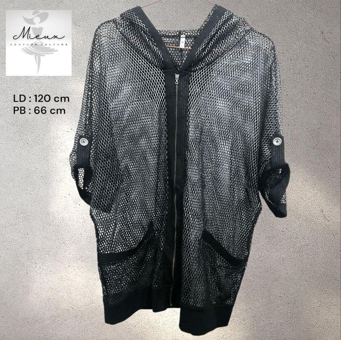 Thrift/PL/Preloved/Second~Outerwear Wanita Jaring Transparan