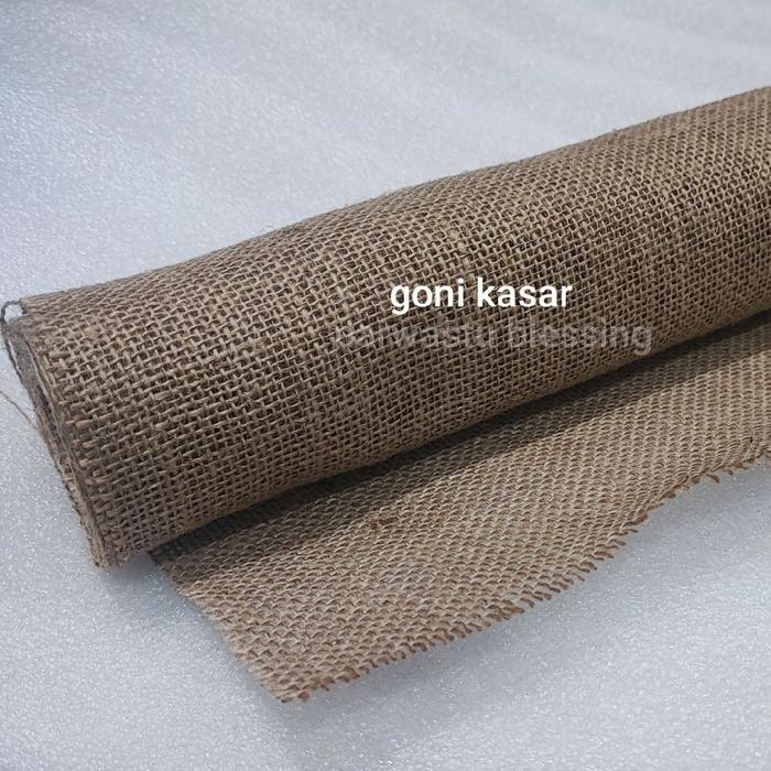 Promo 1 Roll Kain Goni Halus / Kain Goni Kasar / Burlap / Jute Terlaris