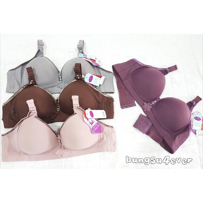 BH Wanita Piaoli PL 008 BRA Cup B Kait 3 BRA Wanita Piaoli Extra Comfort Size 36 38 40 42 44 46
