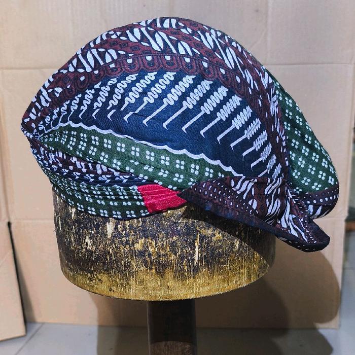 blangkon lipat anak & dewasa Mataraman jogja, topi, kopyah, songkok, peci, adat Jawa