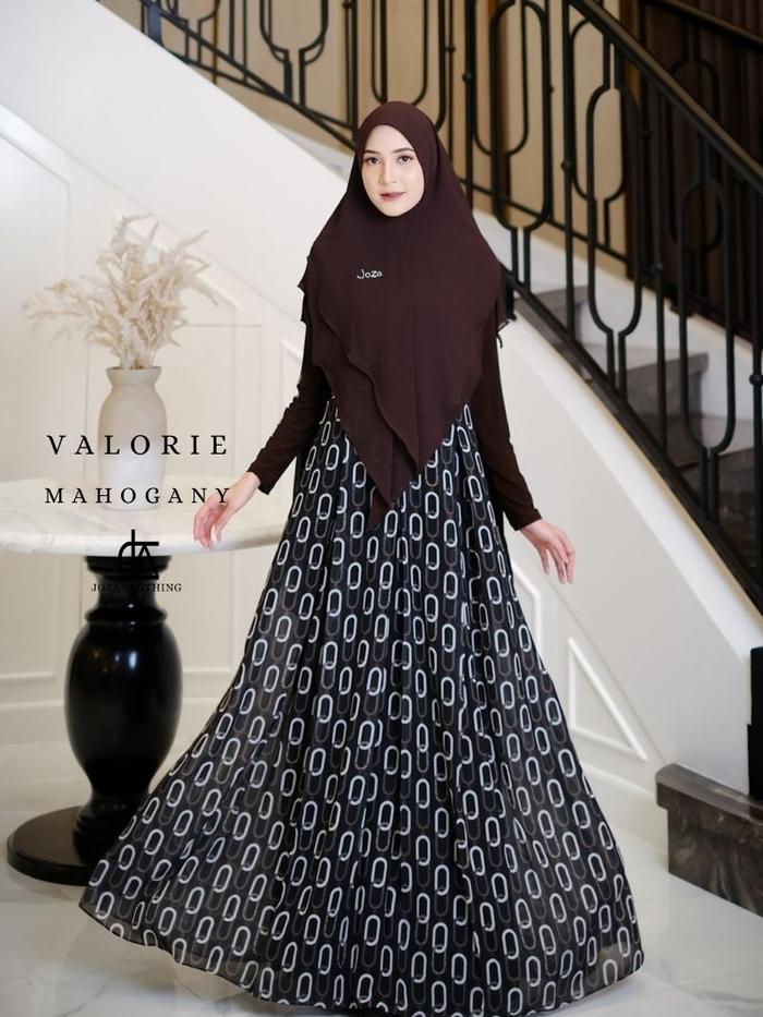 Joza - Valorie Series [Eid Adha Series] | Dress Babydoll Armani Digital Printing | Dress Busui Frien