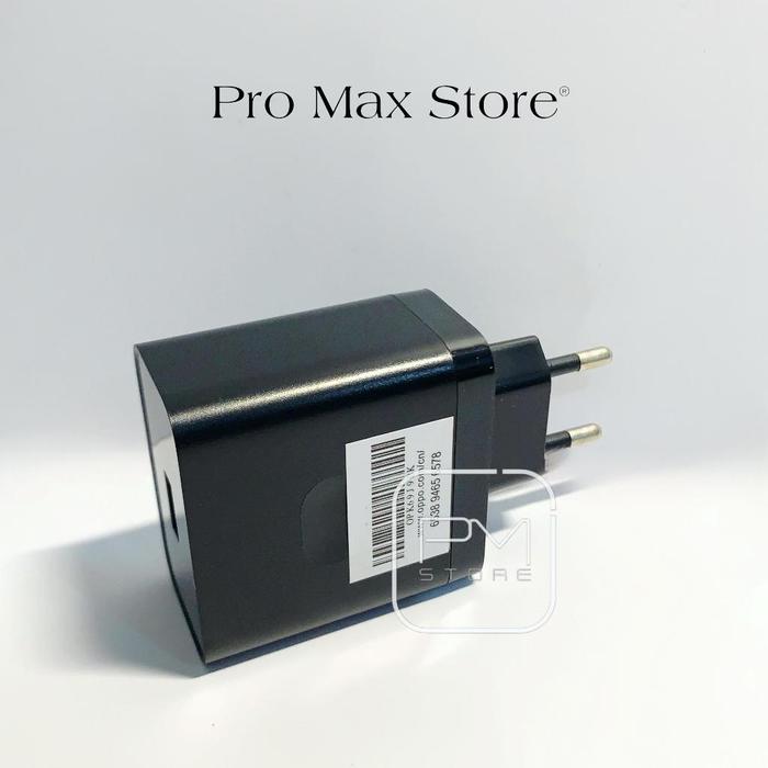 PM - Batok Charger Adaptor 80w Vooc Black | Adaptor Kepala Charger 80watt Oppo | Adaptor Casan