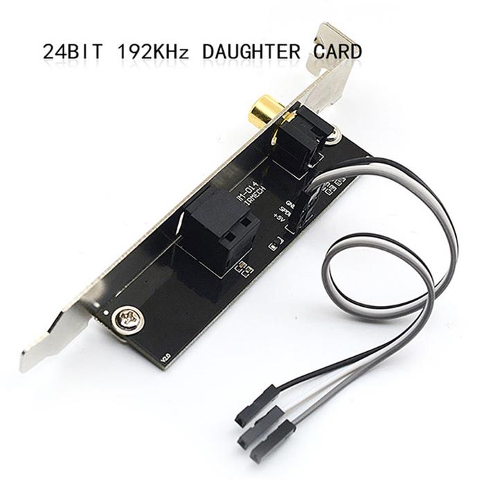 SPDIF Optical and RCA Out Plate Cable Bracket Digital Audio Output