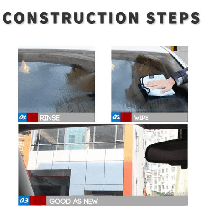 Water Repellent Spray Cairan Pelapis Kaca Mobil Glass Coating Efek Daun Talas Trueful Car Windshield