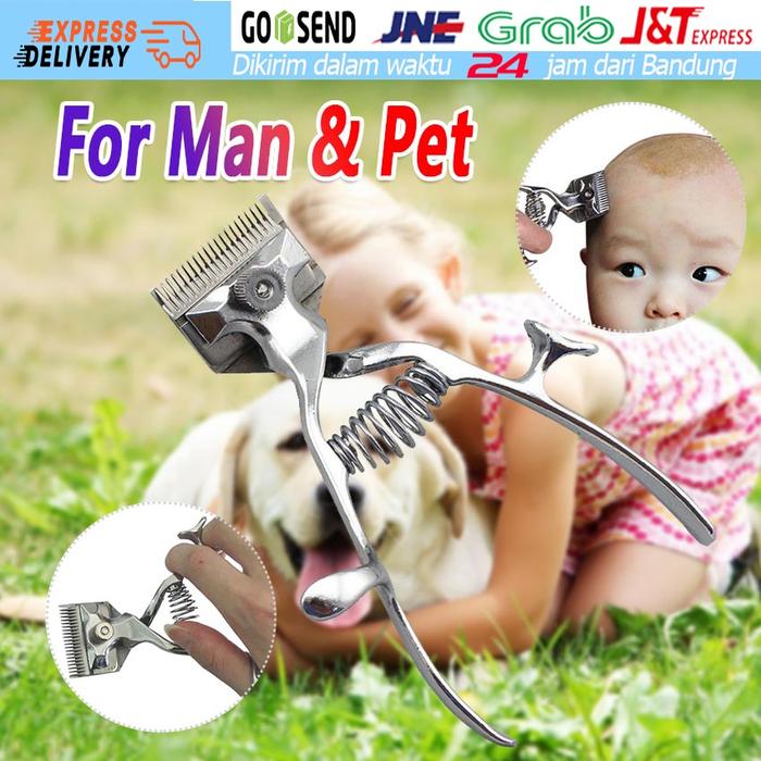 Gunting Potong Rambut Manual Model Jadul Gunting Kodok Hair Clipper Antik Barang Koleksi Clipper Ala