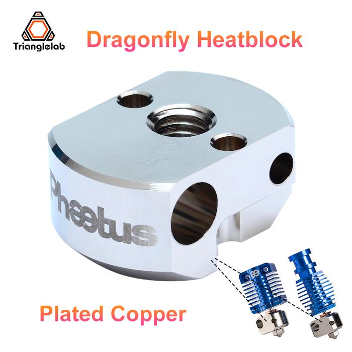 Trianglelab Dragonfly Heatblock Compatible with Dragonfly Hotend Only