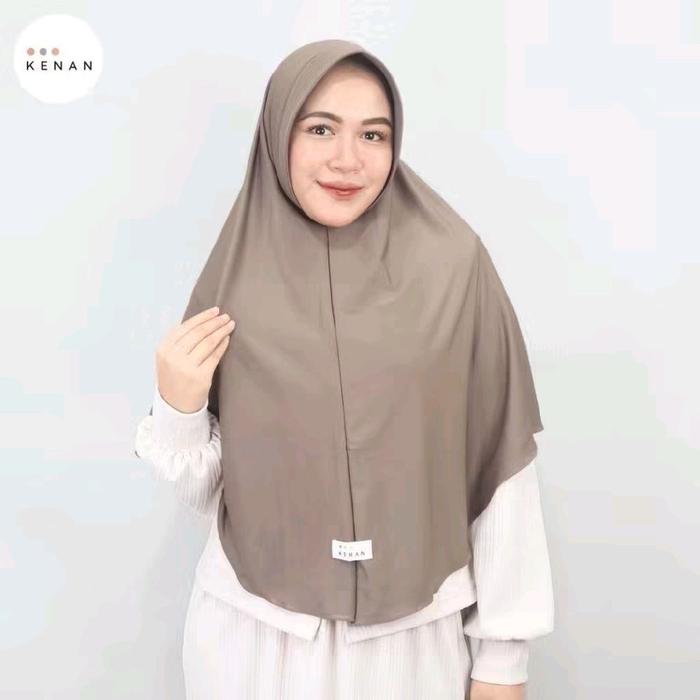 Hijab bergo KEENAN SYARI jersy size XL