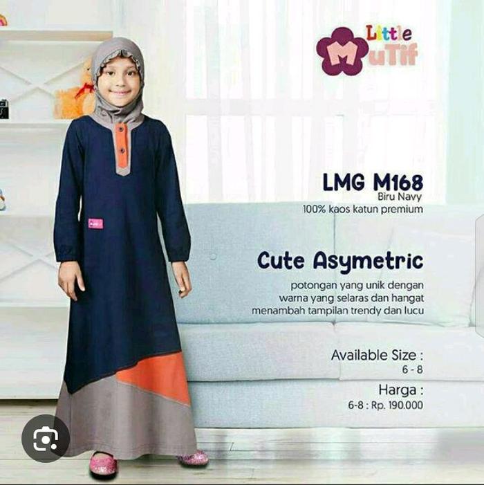 GAMIS ANAK LMG M168 MUTIF