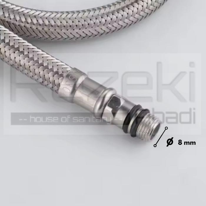 Fleksibel Panas Dingin 50 cm untuk Kran Mixer / Selang Air Panas
