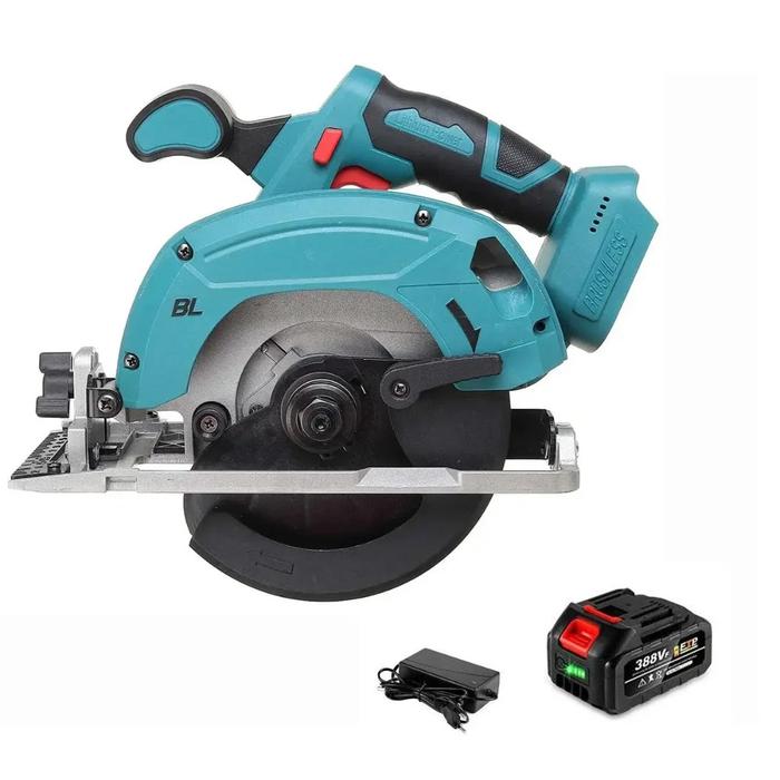 Brushless Circular Saw 165mm Cordless Electric Saw for Makita 18V Battery for Wood Circular Saw Meta