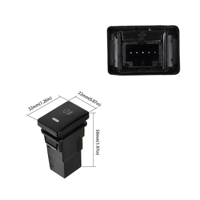 Switch Foglamp Mobil Universal + Socket Kabel
