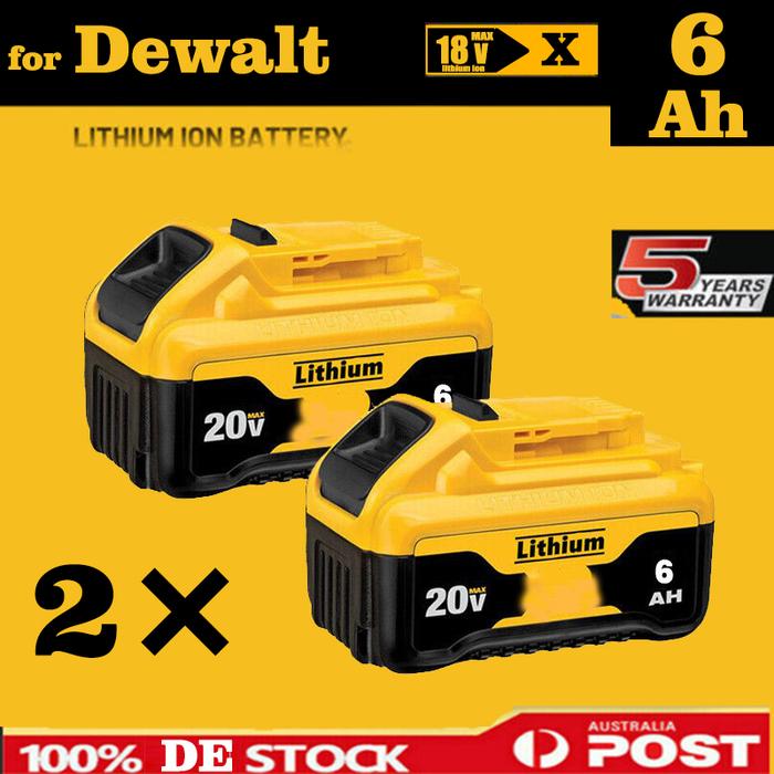 Screwdriver battery for dewalt 20v dcf850 DCF887 tools compatible