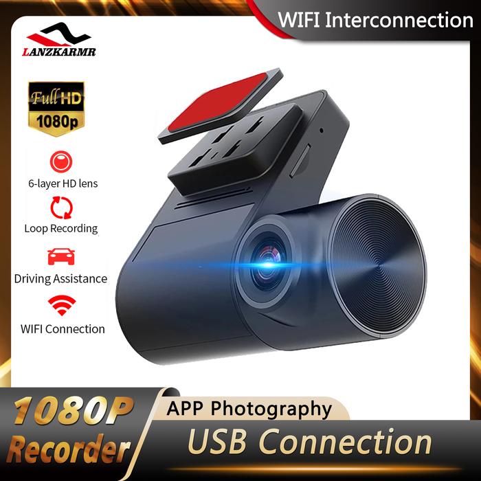 Dash Cam 1080P Camera USB Hidden Video Recorder Mini WIFI Auto